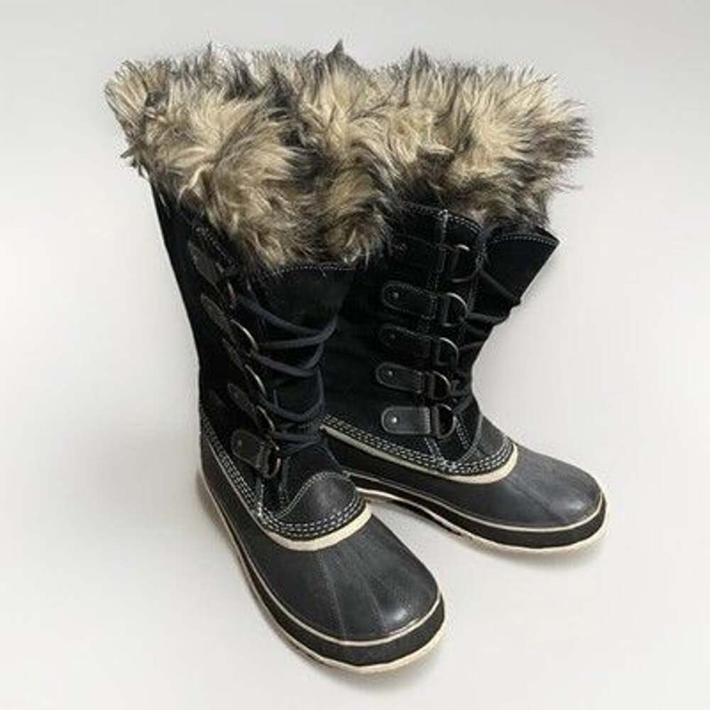 Sorel Joan of Arctic Winter Boots Black Wms 9.5